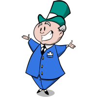 top-hatted guy from the cartoon that appears in the app's About tab